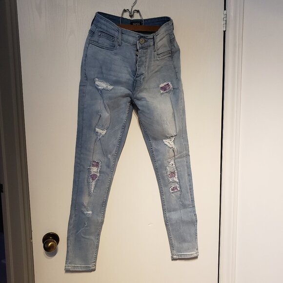 "Boohoo man" Designer Jeans - Brand New Size 34 - Picture 2 of 6